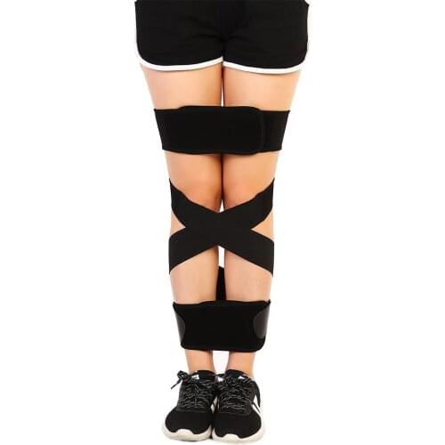 Double Cross Straps Leg Posture Corrector Support O/X Type Posture Corrector Leg Correction Leg Beauty Straighten Tape Bandage