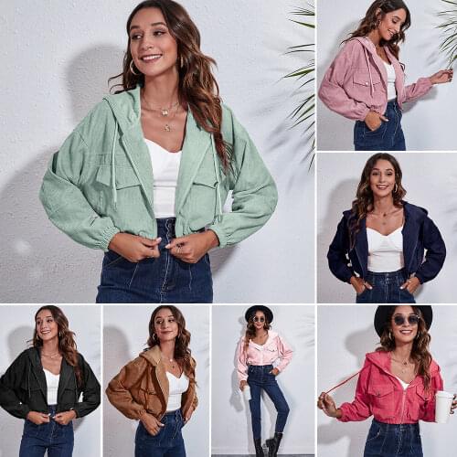 JQYISHANGPIN Women's Hooded Jackets