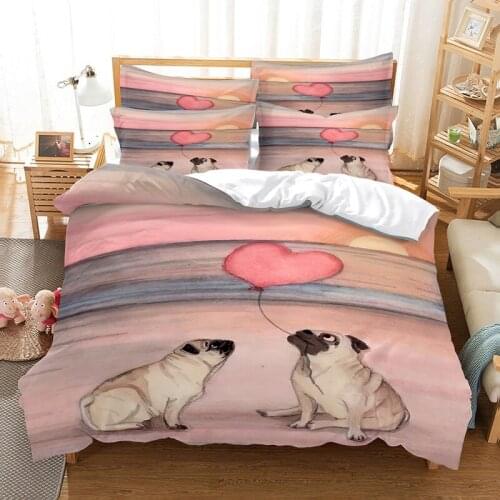 Bedding set duvet cover set 3d bedding digital printing bed linen queen size bedding set fashion design