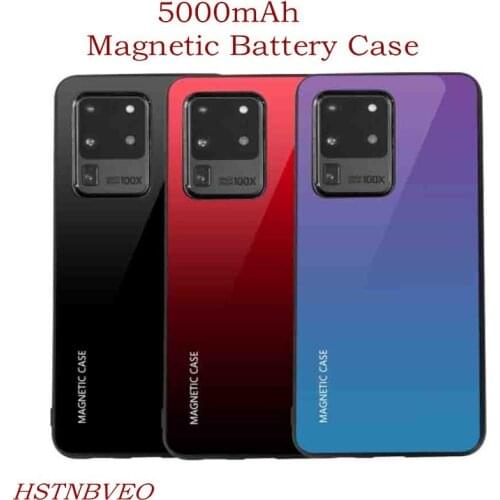 Magnetic Battery Charger Case For Samsung Galaxy Note 20 Ultra 5G Portable Power Bank Charging Cover For Note 20 5G Battery Case