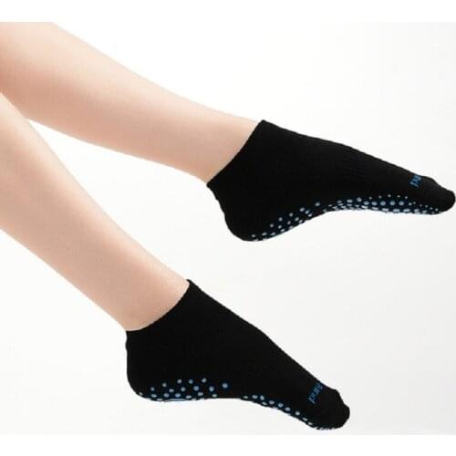 Toe early teach non-slip floor socks adult trampoline socks hoop warm yoga socks