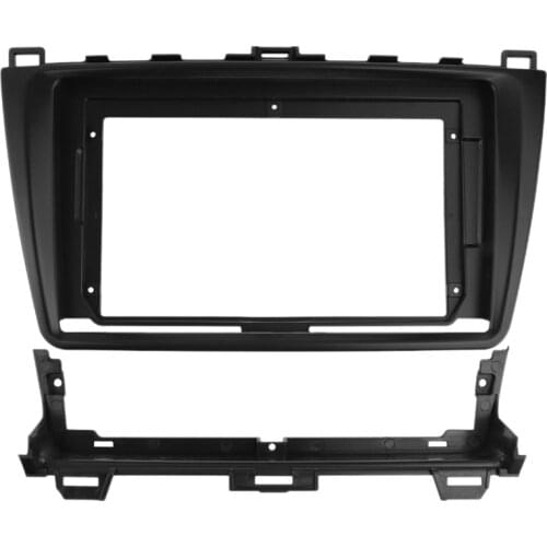 NEW-9 Inch Radio Fascias for Mazda 6 Atenza 2009-2013 Double Din DVD Stereo Panel Dashboard Refitting Installation Frame