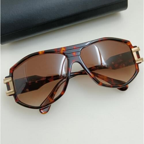 High Quality Europe Top Brand Classic Big Frame HD Brown Sunglasses for Men/Women Vintage Retro Fashion Glasses Gafas Oculos