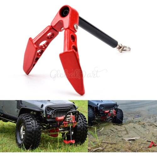 RC Foldable Winch Anchor Earth Anchor Decor Tool For 1/10 RC Crawler Car Axial SCX10 TRAXXAS TRX4 RC4WD D90 D110 TF2 Tamiya CC01