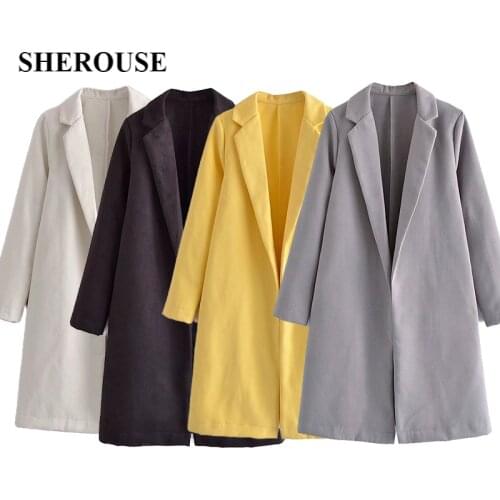 Женские пальто оверсайз Sherouse China At AliExpress