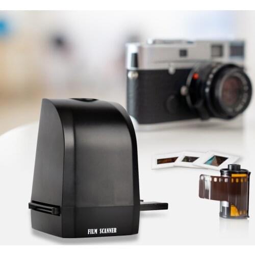 135 Film Slide Scanner Converter Negative Film Scanner 8 Megapixel CMOS Convert 35mm/135mm Slides&Negative to Digital JPEG Photo