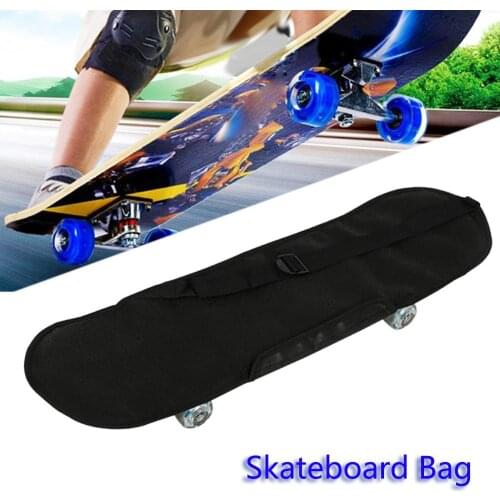 Single Shoulder Skateboard Backpack Cover Portable Longboard Carrying Bag Sport Travel Carry Storage Case Bag Accessories
