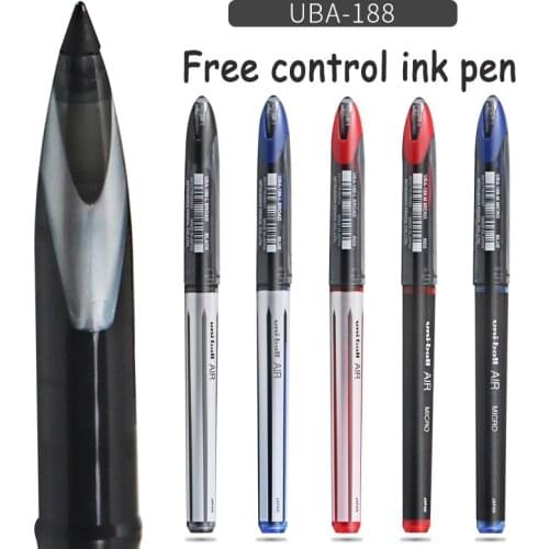 1pc Japan Uni-ball AIR Rollerball Pen 0.5/0.7mm Sketching/Drawing Signature Pens Cartoon Art Marker UBA-201