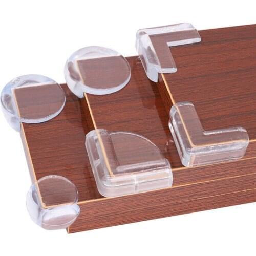 10pcs Baby Safety PVC Protector Table Corner Edge Protection Cover Children Anticollision Edge Corner Guards
