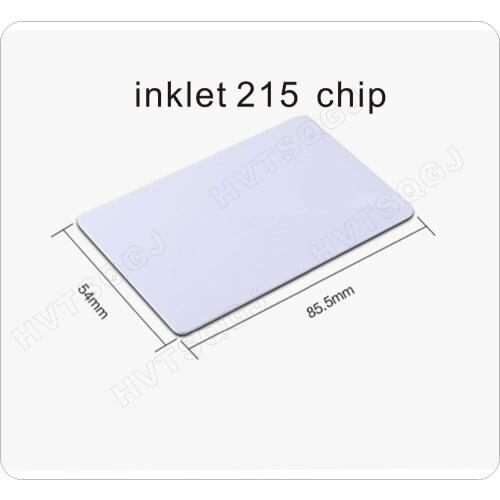 200pcs Inkjet Printable blank PVC 215 chip NFC cards