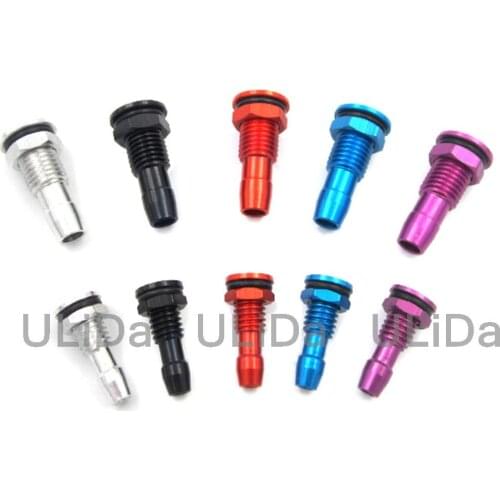 4 Pcs RC Boat Water Outlet Nozzle Cooling Engine M8 M6 Red Blue Black