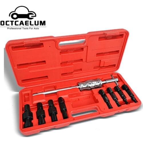 9PCS Blind Hole Pilot Slide Hammer Internal External Bearing Removal Puller ST0010
