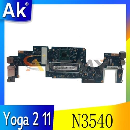 Akemy For CPU. N3540.4G.AIUU1 nm-a201 Motherboard Lenovo Yoga 2 11 Laptop PC Board 100% Test OK