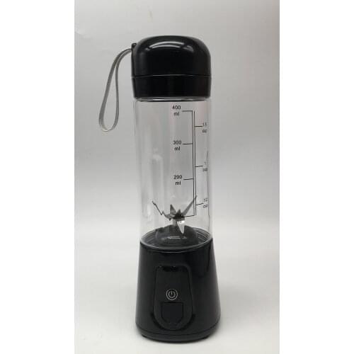 Big Power and Durable Quality Juicer Bottle,6 Blades USB Rechargeable Portable Blender,Squeeze Fruit and Food with Safety Switch
