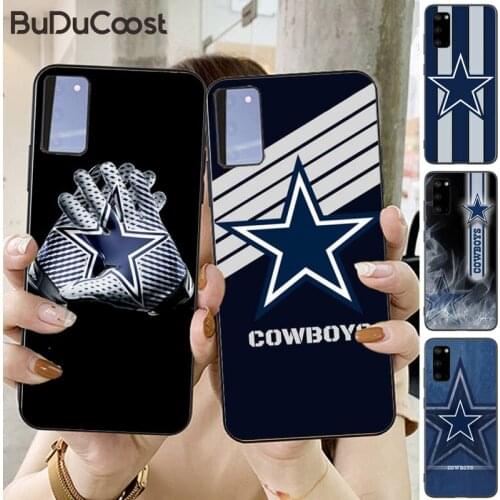 Dallas Cowboys Pentagram Phone Case for Samsung S20 plus Ultra S6 S7 edge S8 S9 plus S10-5G lite 2020 S10E
