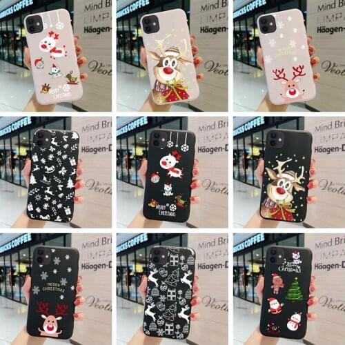 Christmas Deer Carcasas For Oppo A15 A15S A35 A3 A37 A5 A57 A59 A7 A7N AX7 A79 A7X A8 A31 A83 A9 A35 A53 A53S Girl Case Cover