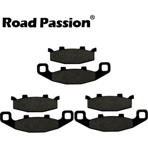 Road Passion Motorcycle Rear Brake Pads For KAWASAKI ZR550B Zephyr ZX750C ZX 750C GPZ750R ZX750F ZG1000 A9-A20/A6F Concours
