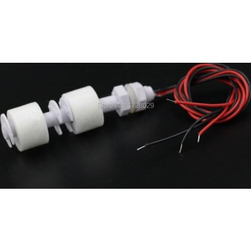 Double Color Wire PP Dual Float Ball Water Level Sensor Switch