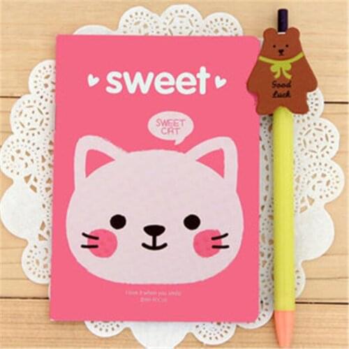 F408 w19n Student Supply small w42 exercise Notepad small copy Exquisite School Cute A6 Notebook