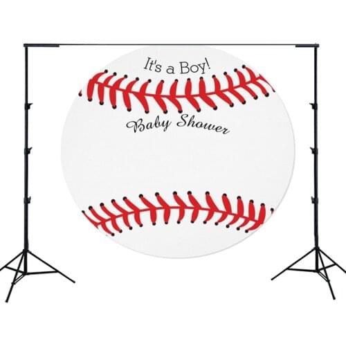 Photo Studio Backdrop Baseball Birthday Party Banner Photographic Background Baby Shower Newborn Photoboth Photophone Poster