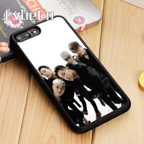 LvheCn Bigbang K Korean Boys Phone Case Cover For iPhone 5 6s 7 8 plus 11 12 Pro X XR XS Max Samsung Galaxy S6 S7 edge S8 S9