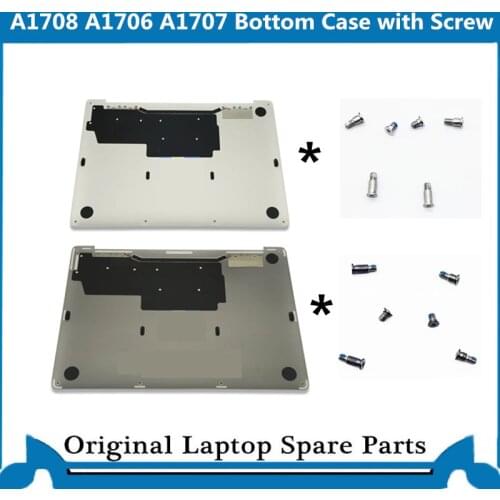 Original Bottom Case for Macbook Pro Retina A1708 A1707 A1706 D case with screw 2016