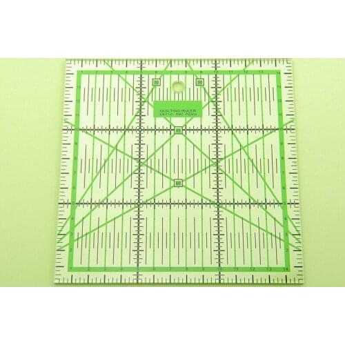 Clear Acrylic Square Patchwork Sewing Design Rulers Straight Plastic Rulers