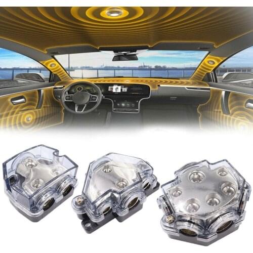 1Pc Splitter Car Audio Accessories Stable Security Distribution Corrosion Resistant Splitter Fusebox for Car Audio