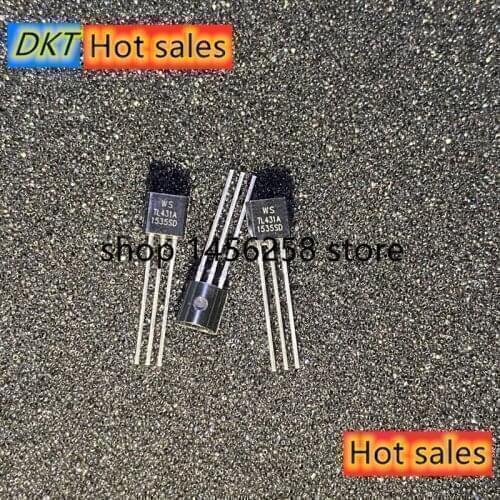50PCS TL431A TL431 regulated 0.5% TO-92 adjustable parallel Voltage Regulator