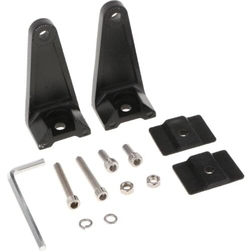 Universal Fit Side Brackets For Mounting Double Row Straight