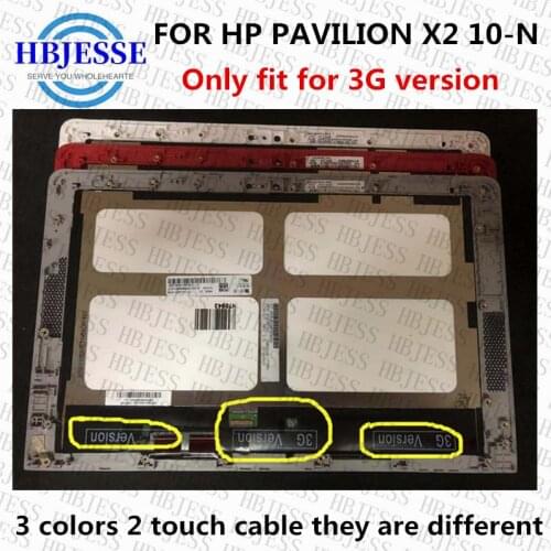 10'' TV101WXM-NP0 3G Version FOR HP PAVILION X2 10-N 10N For HP X2 LCD Screen Touch Screen glass Digitizer Assembly