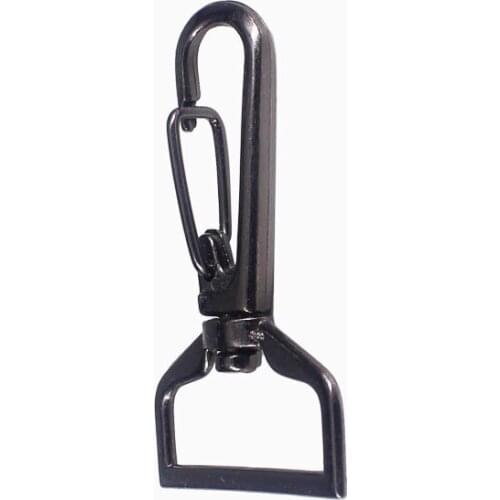 100piece Metal 5*3cm Black Gun Trigger Snap Swivel Hardware Hook Clasp Sewing Supplies for Bag Key Ring K481