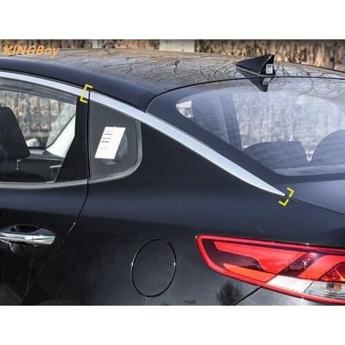 2016-2019 For kia K5 High quality ABS rear window bright strip
