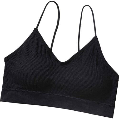 Seamless Thread Large U-Back Camisole Wrap-around Vest Sports Brassiere Beauty Back Underwear Breathable Tube Top