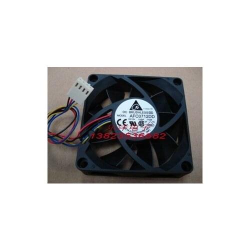 Original package units up for (Delta )AFC0712DD Four-wire PWM High to7020 Cooling fan