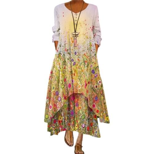 Цветочные летние платья Douhoow China At AliExpress