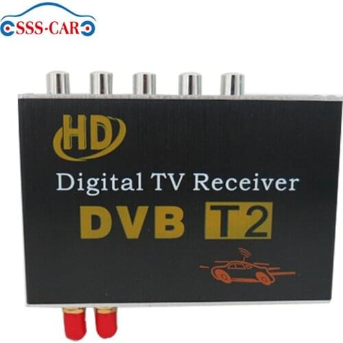 Dvb t2 digital satellite tv receiver h.264 mpeg2/mpeg4 car set top box for car dvd