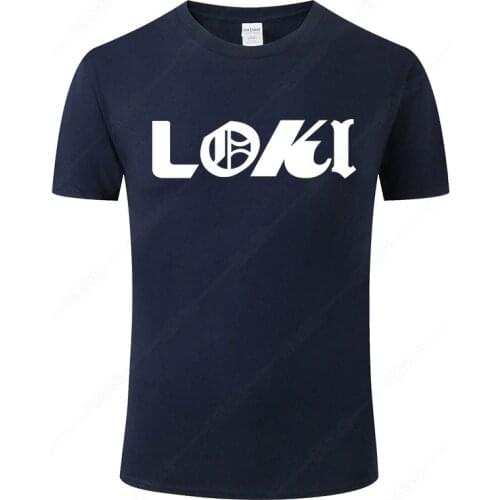 Loki Laufeyson Print Men T shirt Camisa Hombre Tshirt Marvel Movie Cotton Short Sleeve T-shirt Summer Cool Unisex Clothes J100