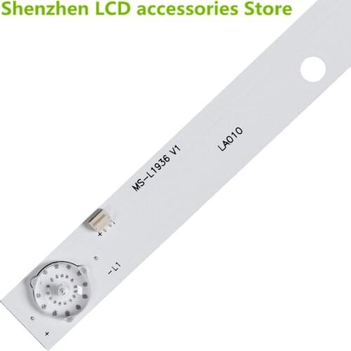 JS-D-JP2420-041EC E24F2000 MS-L1936 V1 24inch use aluminium 100%new LCD TV backlight bar