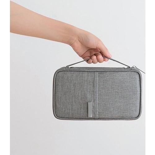 Korea Style Outdoor Travel Passport Hand Waterproof Portable ID Card Long-Wallets