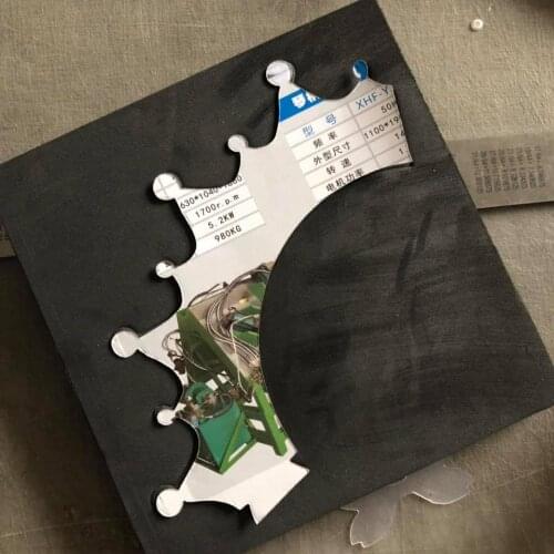 Crown cutting die, 8*8INCH