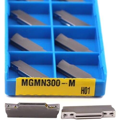 MGMN150 MGMN200 MNMG250 G H01 MGMN300 MGMN400 M H01 Aluminum Turning Tool Carbide Slotted Inserts CNC Lathe Turning Tools Blades