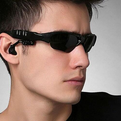 Fashion Sports Stereo Wireless Bluetooth Headset Telephone Polarized Driving Sunglasses/mp3 Riding Eyes Glasses