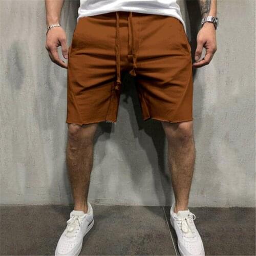 Men Cotton Shorts Mens Loose Short Trousers Fitness Bodybuilding Jogger Mens Brand Durable Sweatpants Fitness Workout Short