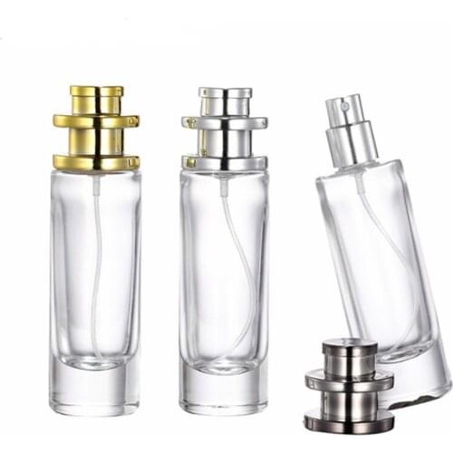 2021 New 30ml Refillable Perfume Glass Spray Bottle Empty Cosmetic Makeup Atomizer Bottles Perfume Packaging Bottle