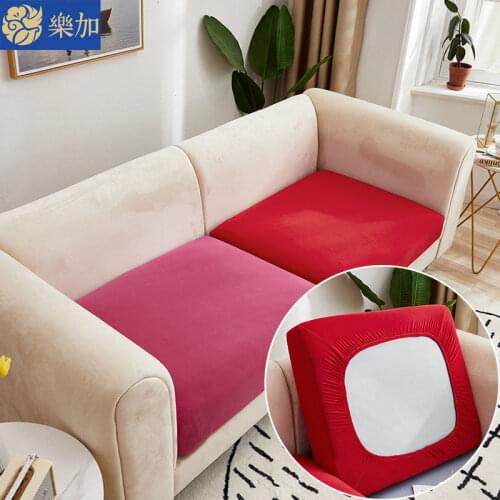 New Sofa Cushion Cover Waterproof Polyester Slipcover For Living Room Funiture Protector Seat Cushion Elastic Solid Color F8511