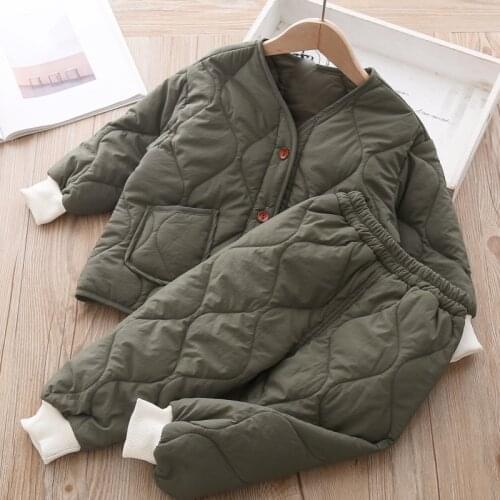 Baby girls clothes winter Snow Suit New fashion jacket Coat suits for children parka down sets kids outfits clothing Snowsuit