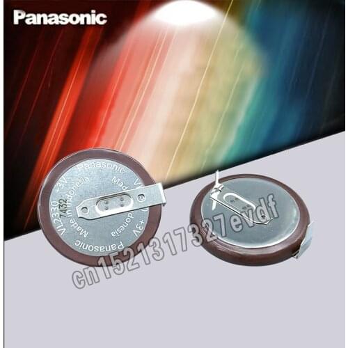 1-2pc Original New For PANASONIC VL2330 2330 Rechargeable lithium battery coin cell for car key button
