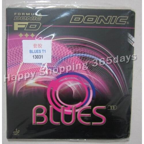 Original Tibhar BLUES T1 pimples in table tennis rubber 13031 high fault tolerance internal energy ping pong rubber for racket