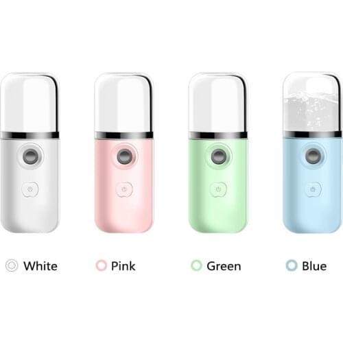 40ML Mini Portable Nano Facial Sprayer USB Nebulizer Face Steamer Humidifier Hydrating Women Beauty Skin Care Tool Face Care